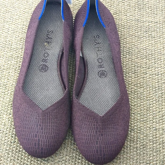 Rothy's Truffle Python  The Flats Size 10.5 - Picture 2 of 9